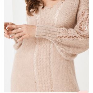NWT SPELL knit midi dress